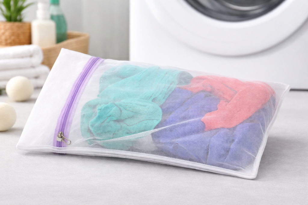 Como Usar o Saco com Zíper em Diferentes Tamanhos para Proteger Roupas Delicadas