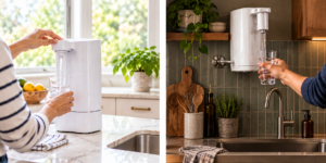 Filtro de água para casa: bancada ou parede? Entenda as diferenças